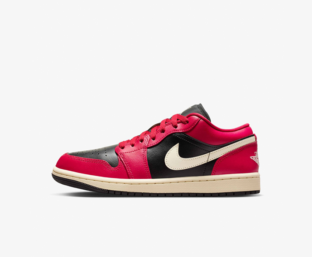 Nike Wmns Air Jordan 1 Low 'Mystic Hibiscus Black' DC0774-605