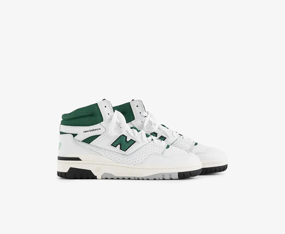 Aimé Leon Dore x New Balance 650R 'Masaryk Community Gym White Green' ALD-650-MCG-GRN